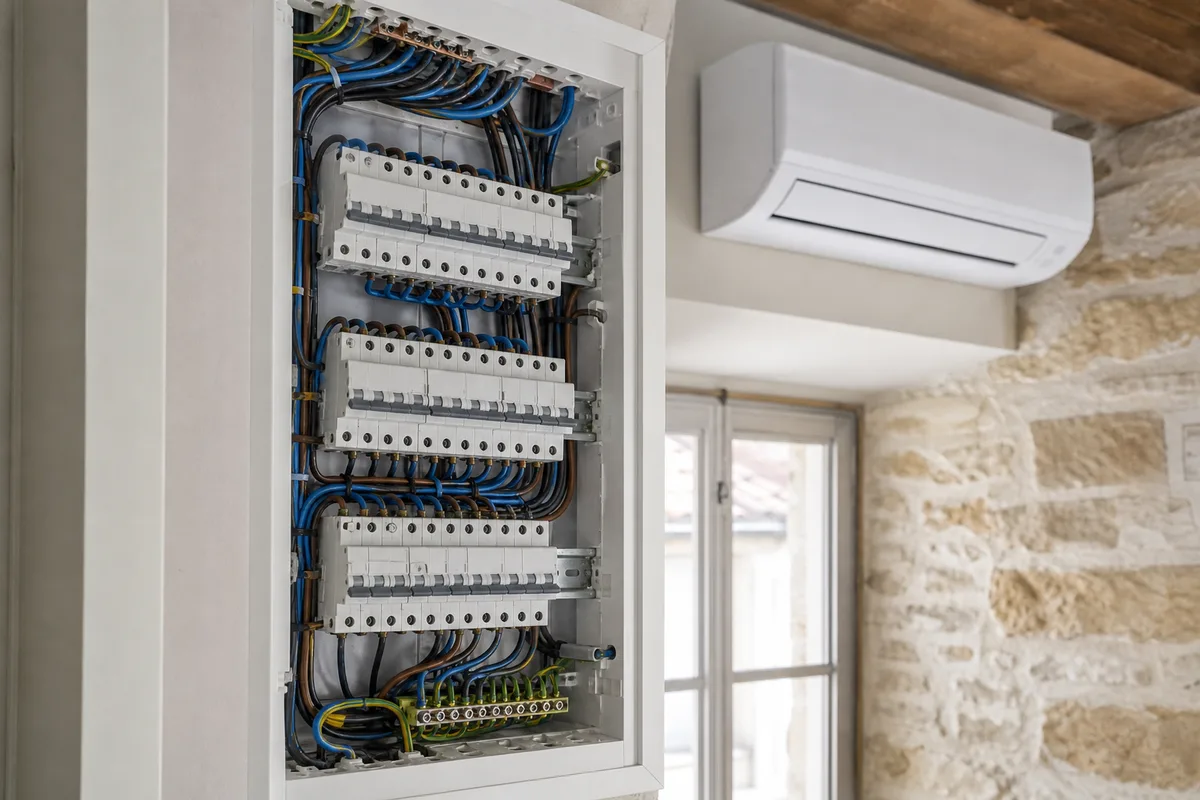 Rénovation électrique : l'ordre des travaux dans un logement ancien